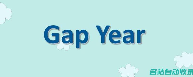 gapyear是什么(gap year干什么)